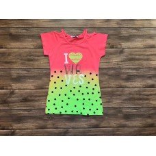 Футболка-туніка для дівчинки